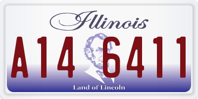 IL license plate A146411