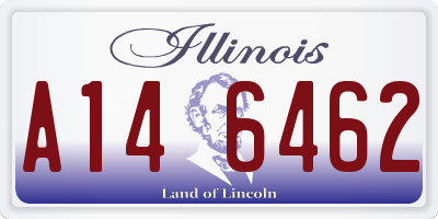 IL license plate A146462