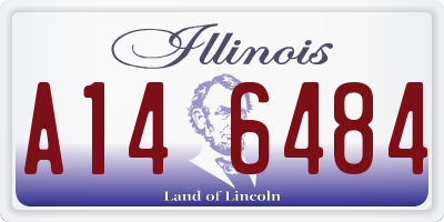 IL license plate A146484