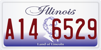 IL license plate A146529