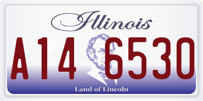IL license plate A146530