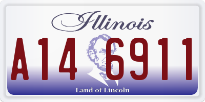 IL license plate A146911