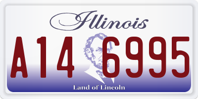 IL license plate A146995