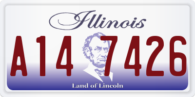 IL license plate A147426