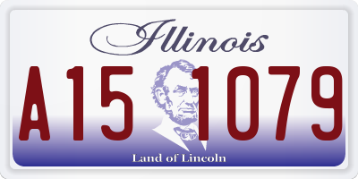 IL license plate A151079