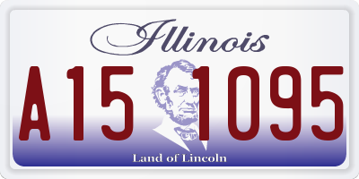 IL license plate A151095