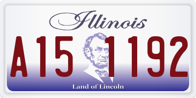IL license plate A151192