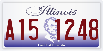 IL license plate A151248
