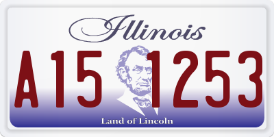IL license plate A151253