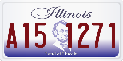 IL license plate A151271