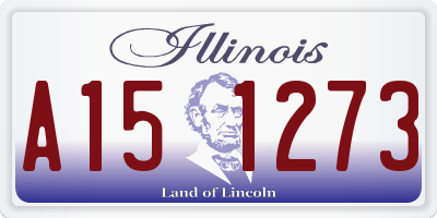 IL license plate A151273