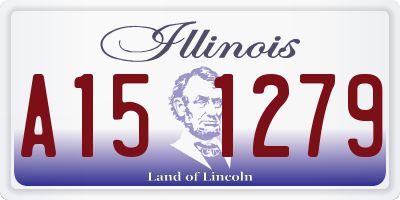 IL license plate A151279