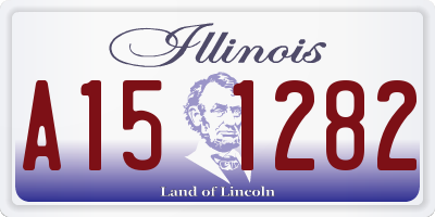 IL license plate A151282