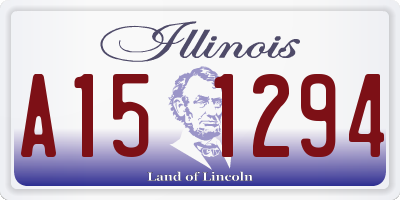 IL license plate A151294