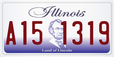 IL license plate A151319