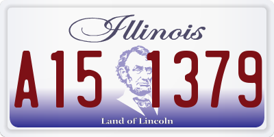 IL license plate A151379