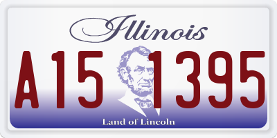 IL license plate A151395