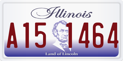IL license plate A151464