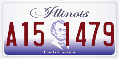 IL license plate A151479