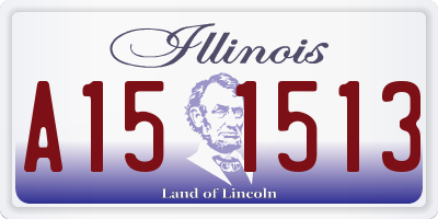 IL license plate A151513
