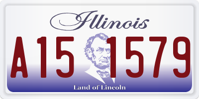 IL license plate A151579