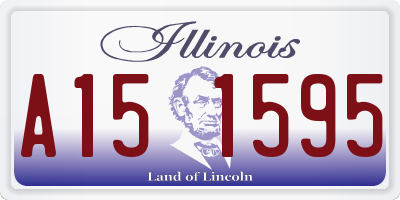 IL license plate A151595