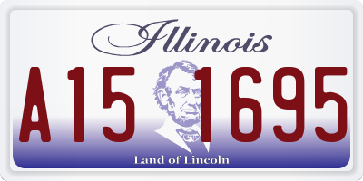 IL license plate A151695