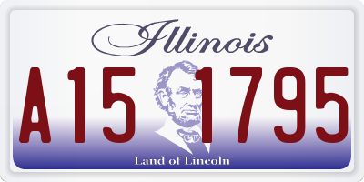IL license plate A151795