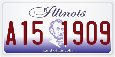 IL license plate A151909
