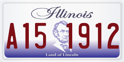 IL license plate A151912
