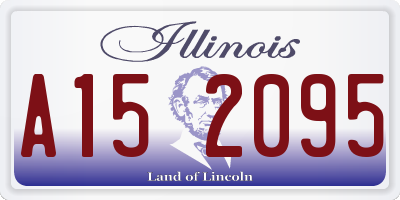 IL license plate A152095