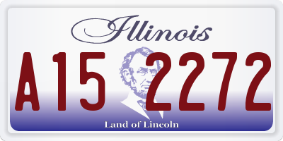IL license plate A152272