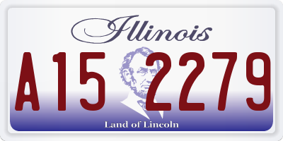 IL license plate A152279