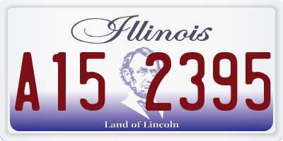 IL license plate A152395
