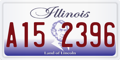 IL license plate A152396