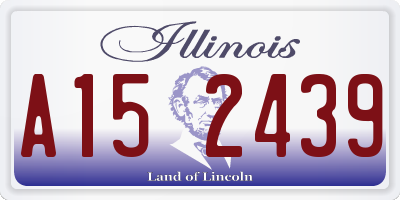 IL license plate A152439
