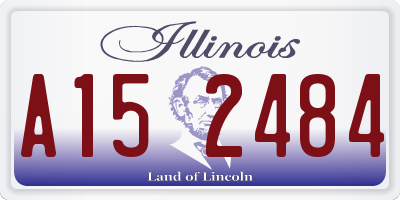 IL license plate A152484