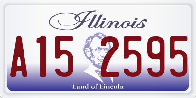 IL license plate A152595