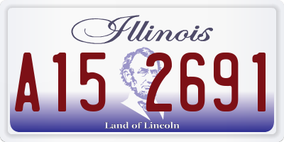 IL license plate A152691