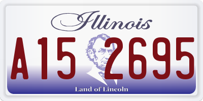 IL license plate A152695