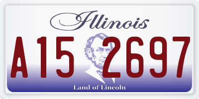 IL license plate A152697