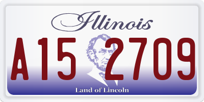 IL license plate A152709