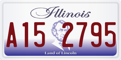 IL license plate A152795