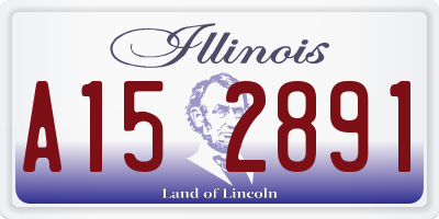 IL license plate A152891