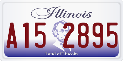 IL license plate A152895