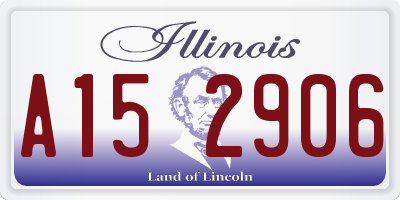 IL license plate A152906