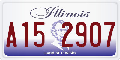 IL license plate A152907