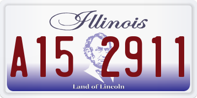 IL license plate A152911