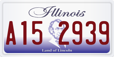 IL license plate A152939