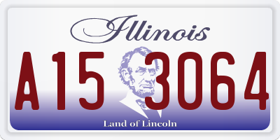 IL license plate A153064